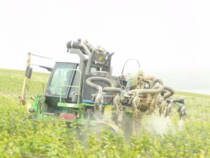 Fertilisation des vignes, prestataire Sarl Meulot à Fèrebrianges, Marne, 51